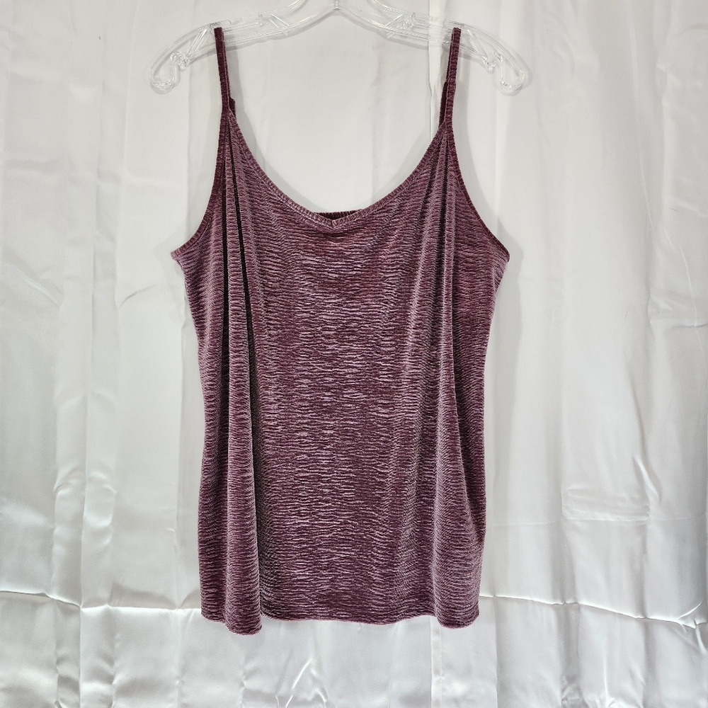 Maurices Size XL velvet Women's Burgundy Tank Top